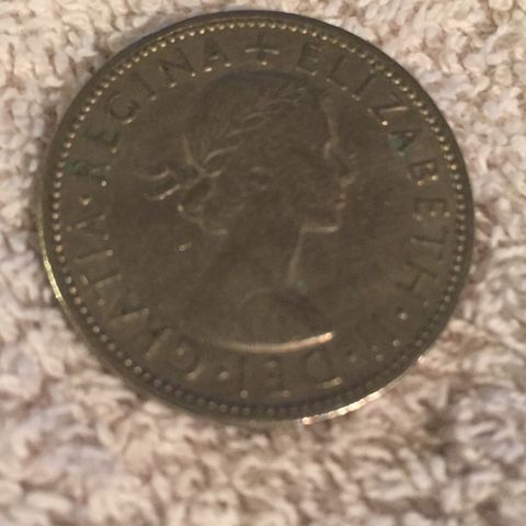 1963 Great Britain, Elizabeth II, Two Shilling, selges!