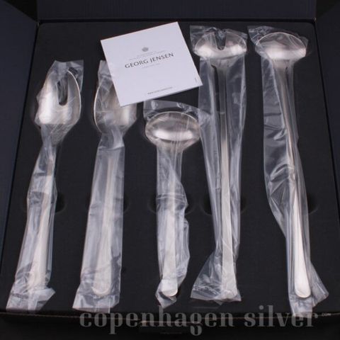 GEORG JENSEN Copenhagen Serving Set 5 Pieces