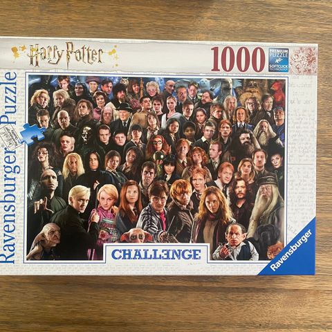 Harry Potter challenge puslespill / Ravensburger / 1000 brikker