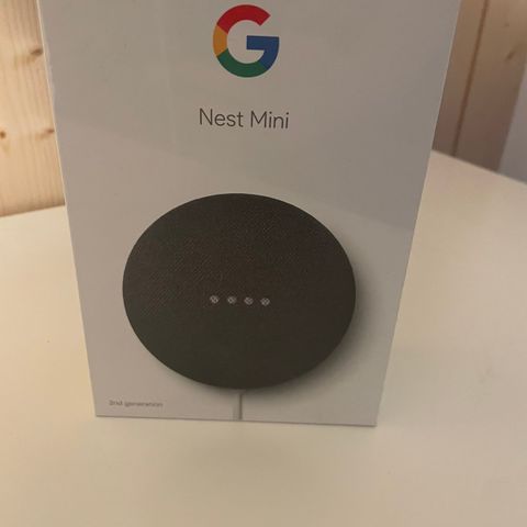 Google Nest Mini 2. generasjon | ny