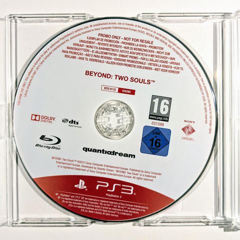 Beyond two Souls Promo PS3 Playstation 3