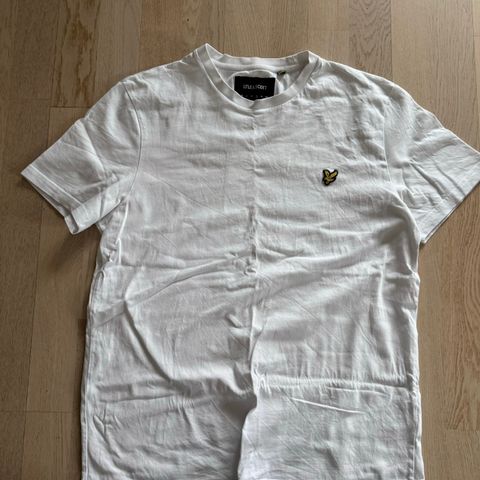 Lyle&Scott t-skjorte, hvit, str L