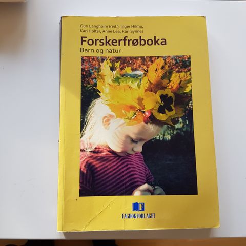 Forskerfrøboka, barn og natur.