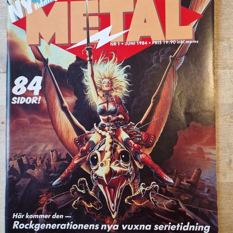 Pulserende Metal. Nr 1 1984