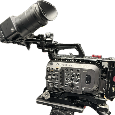 Sony PXW - FX9 Videokamera Fullframe 35mm 4K med masse tilbehør