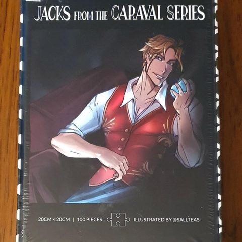 Puslespill - Jacks from the Caraval series (Ny i plast)