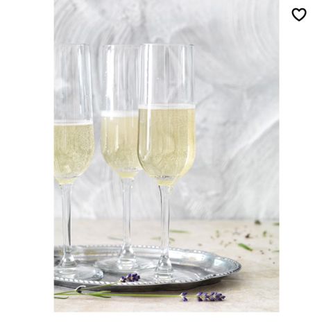 Ikea Hederlig champagneglass