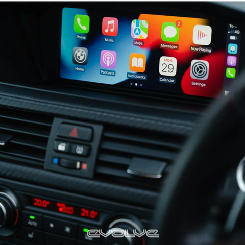 BMW CIC Apple Carplay & Android Auto Fiberoptisk modul