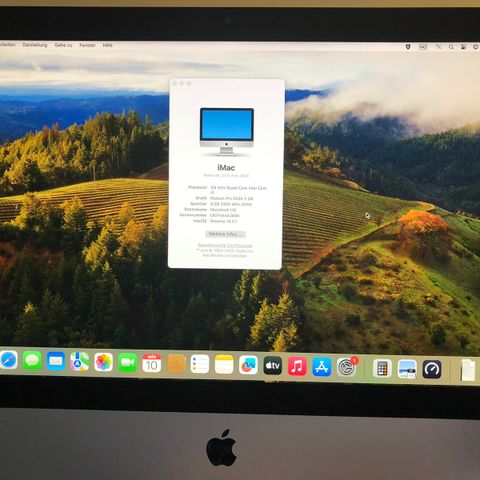 Apple iMac Retina 4K,  21,5-inch, 2019