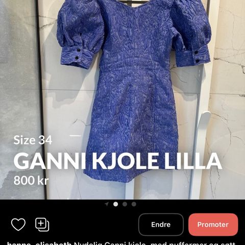 Ganni kjole