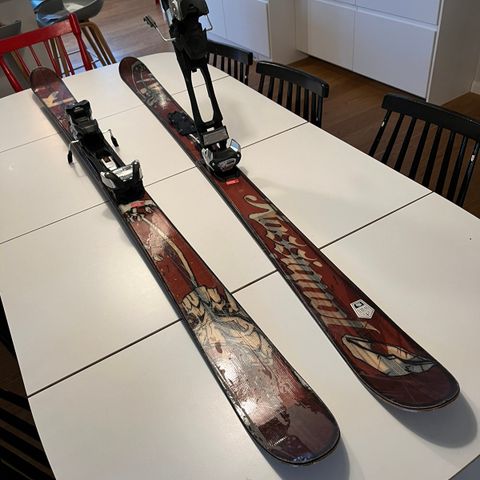 Randonee- Rossignol 167 cm twintip med Marker 13 binding