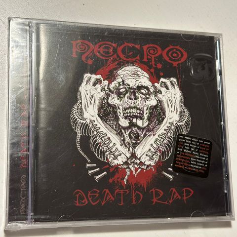 Necro - Death Rap (2007) CD *FORSEGLET*