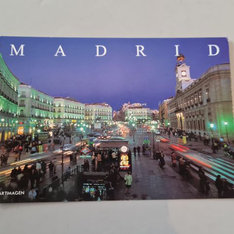 Ny Madrid postkort