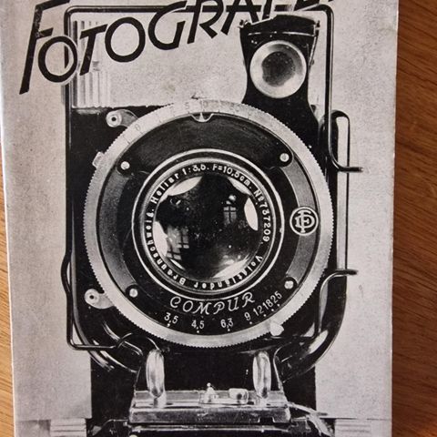 Fotografer! Håndbok for amatørfotografer, Kåre Øya, 1941