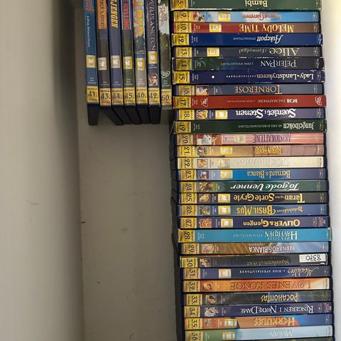 Disney classic DVD samling