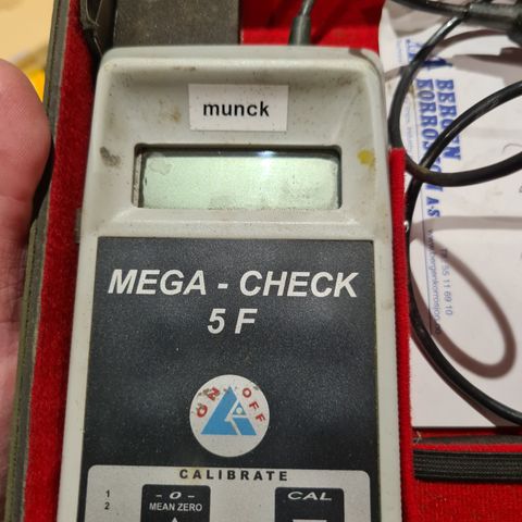 Tykkelse/MY måler - Mega Check 5F