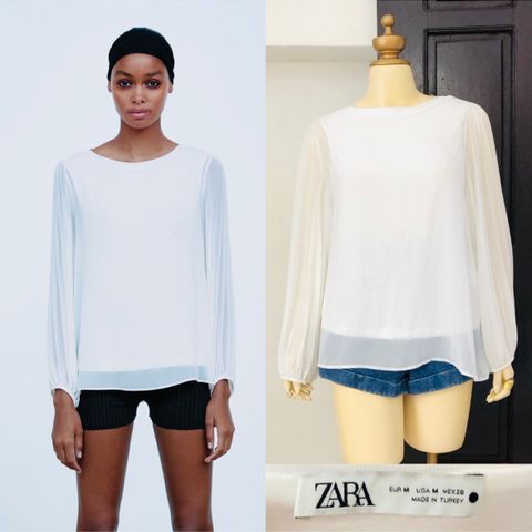 Lekker bluse fra Zara