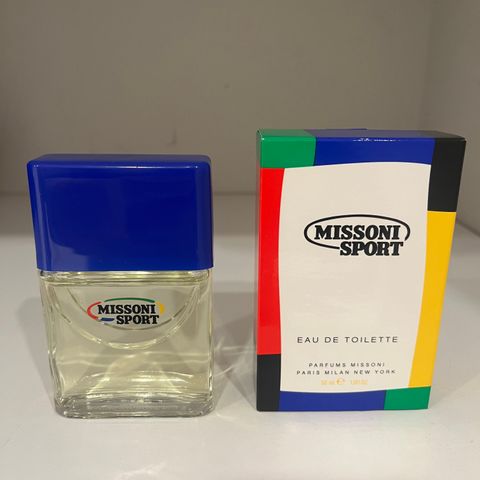 Ny Pris! Missoni Sport EDT 50ML  (Splash, vintage)