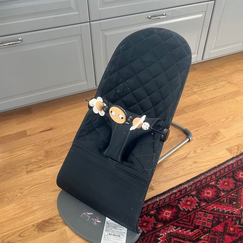 Babybjörn Bliss Vippestol Cotton, Svart