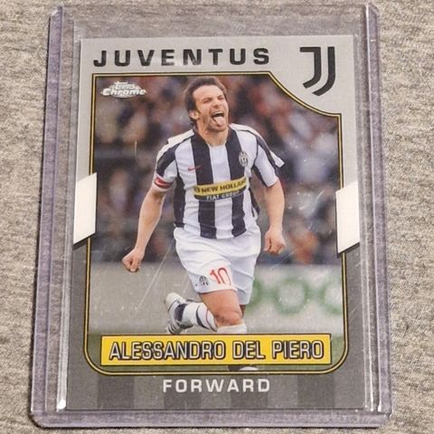 Alessandro Del Piero Juventus 2022/23 Topps Chrome