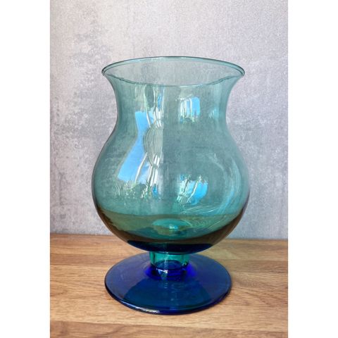 Vintage vase / lykt på stett - Pris er satt