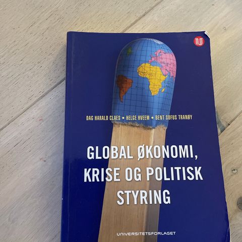 Global økonomi, krise og politisk styring