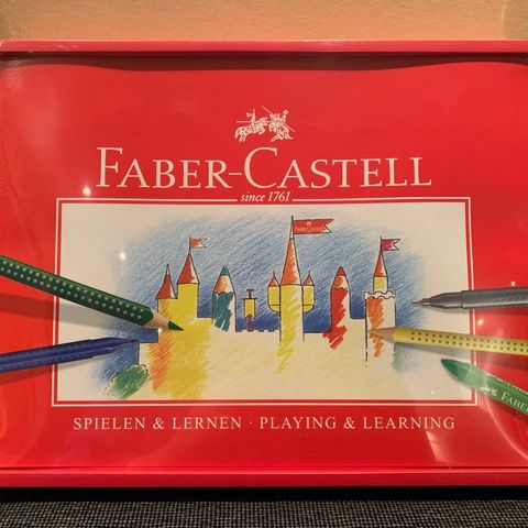 Faber Castell - Jumbo Grip Fargeblyant sett (144stk)