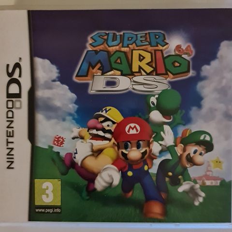 Super Mario 64 Nintendo DS Spill Selges