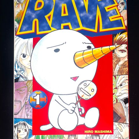 Rave (1) (Norsk) (Egmont) Manga