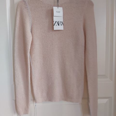 29% ULL 28% Alpakka. ZARA. Søt BEIGE genser.