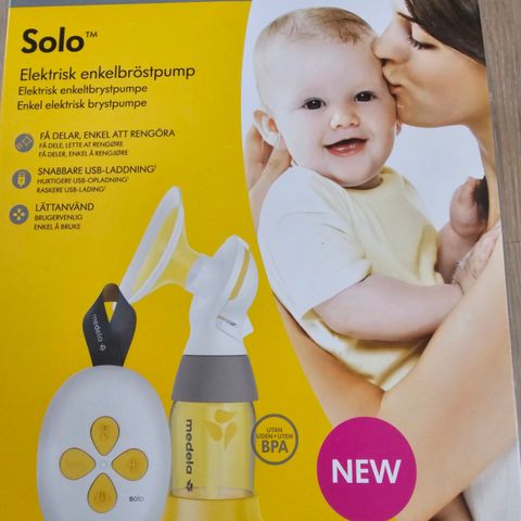 Medela solo brystpumpe elektrisk