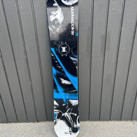 Snowboard, black dragon