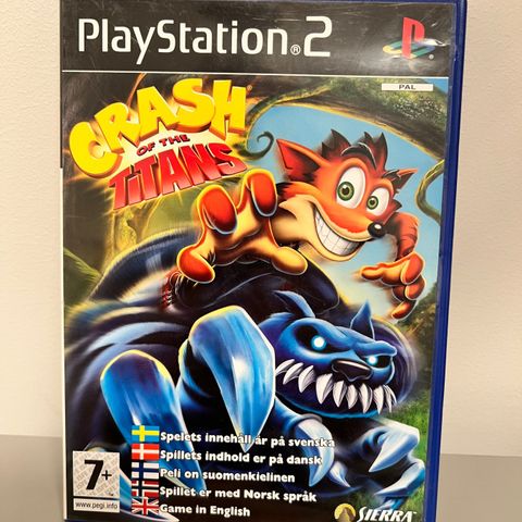 PlayStation 2 spill: Crash of the Titans