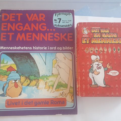 Det var en gang et menneske dvd samling og tegneserie nr 7