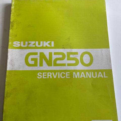 Suzuki GN250 service manual