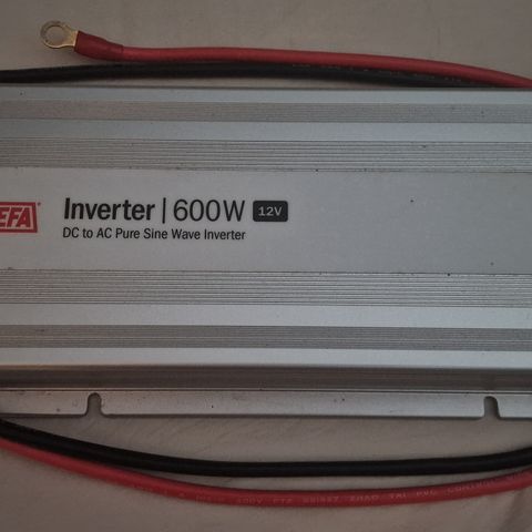 DEFA Inverter 12V til 230V 600W - ren sinus!