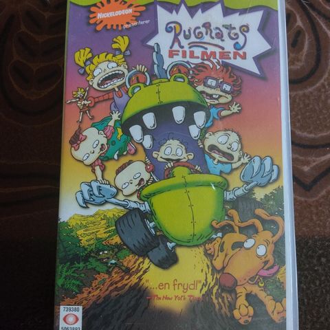 Rugrats Filmen VHS Selges