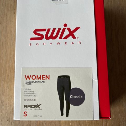 Ubrukt ny Swix bodywear pants  ( bukse) I eske med tags) Str S