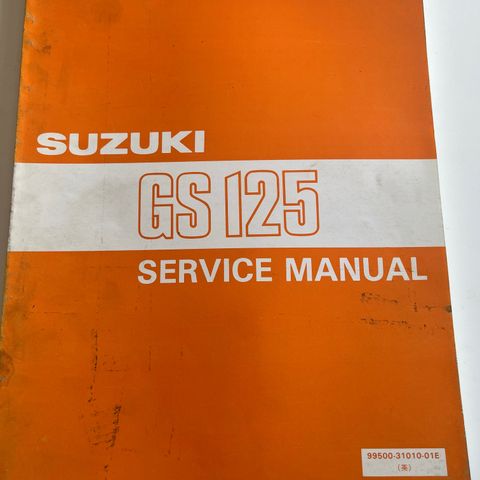 Suzuki GS125 service manual