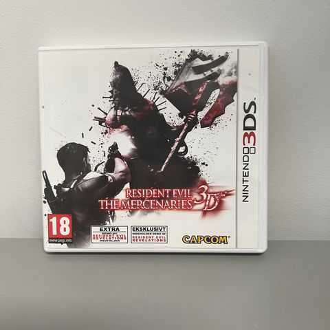 Nintendo 3DS spill: Resident Evil The mercenaries 3D