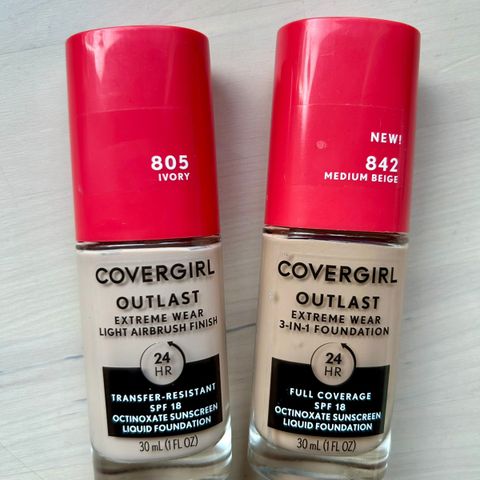 Covergirl Outlast Extreme Wear 3-in1 Foundation Ivory, ubrukt