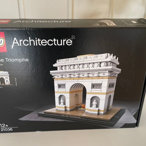 21036 LEGO Architecture Triumfbuen, uåpnet og utgått sett