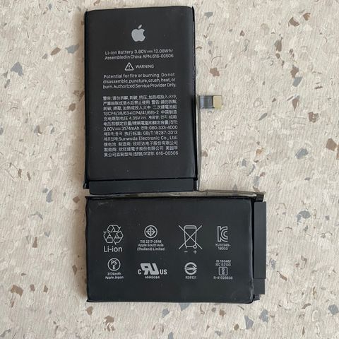 iphone Xs max batteri