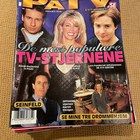 Komplett samling av Seriemagasinet PÅTV (97-99)