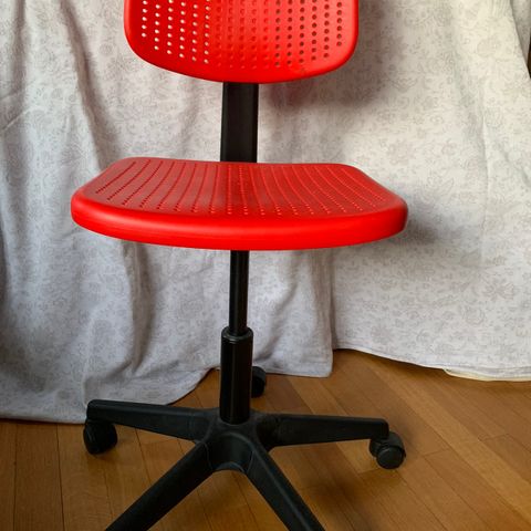 Ikea Alrik skrivebordsstol - Rød