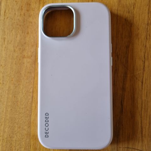 Decoded Backcover MagSafe Silikondeksel til iPhone 15 - Lavender