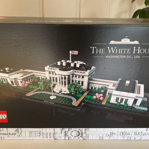 21054 LEGO Architecture "Det hvite hus", uåpnet og utgått sett