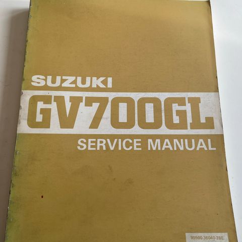 Suzuki GV700GL service manual