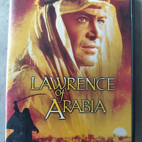 Lawrence of Arabia ( DVD) - Peter O Toole - Norsk tekst - 1962