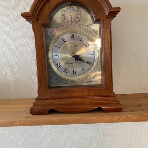 Vintage SEIKO Westminster-Whittington wooden Mantle Clock